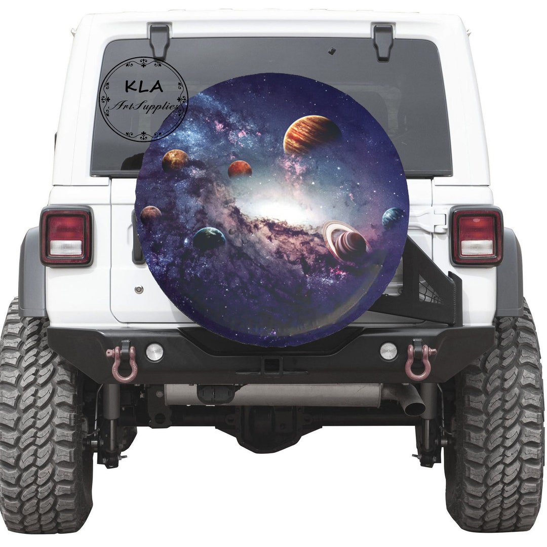 Plane Tire Cover,universe Tire Cover,personalized Spare Tire Cover