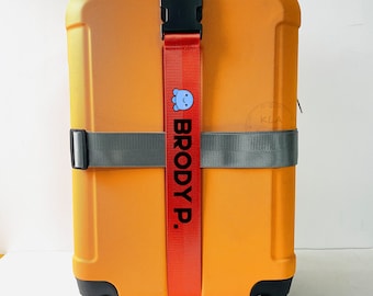 Suitcase Safe Luggage Belt,Multicolor Long Luggage Strap,Personalised Luggage Strap,Customized luggage strap,Luggage Belt,Custom Luggage Tag