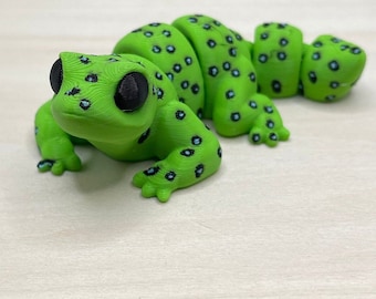 Gelenk 3D Gedruckt Eidechse Fidget Spielzeug: Schreibtisch Haustier Stress Relief