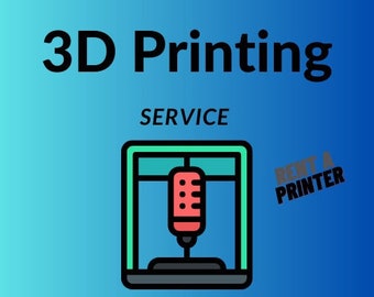 Custom 3D Printing Services | Bring Your Designs to Life! - Etsy