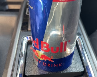 Toyota Tacoma Red Bull &quot;Skinny Can&quot; Holder - Cup Holder Adapter for 3rd gen 2016-2023