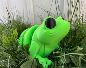 XL Fidget Frog: Articulated Sensory Desk Toy