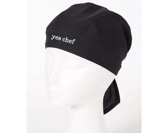 Sí Chef, Sombrero de chef bordado, Sombrero de chef, Agregue su nombre, Regalo para chef, Regalo de chef, Regalo para papá y mamá, Regalo para chef