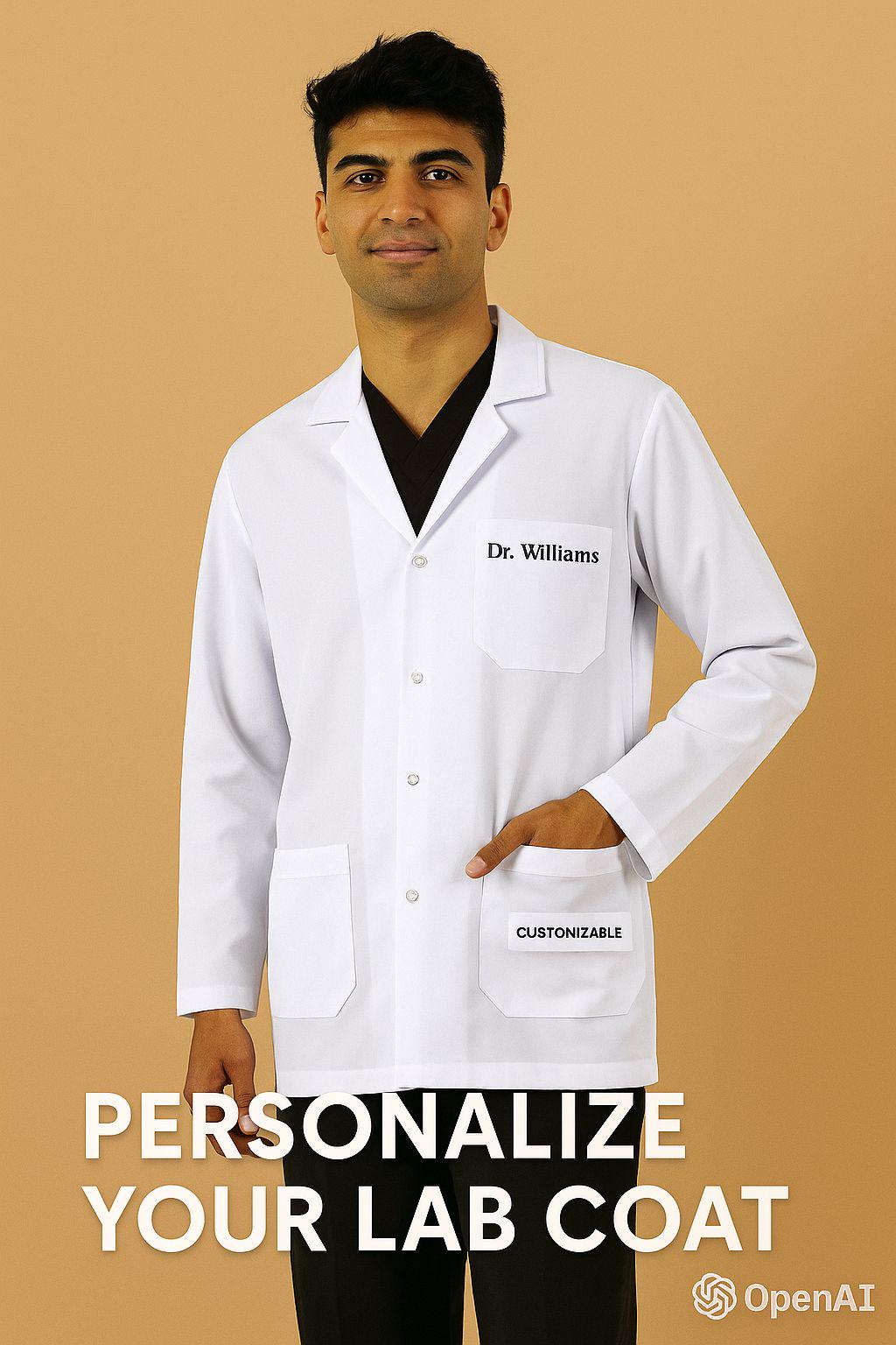 Doctor Lab Coat - Etsy Hong Kong
