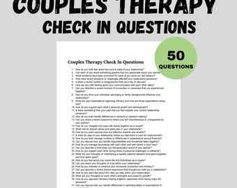 Paartherapie Check-In-Fragen Beratung