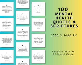 Therapist Instagram Posts Mental Health Templates Psychologist Social Media Therapy Counseling Psychology Counselor Social Media