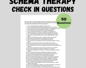 Schematherapie Check In Fragen Beratung