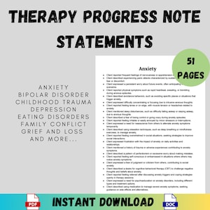 Therapy Progress Note Statements Therapist Progress Notes Psychotherapy Notes Progress Note Template Therapy Tools Therapy Notes