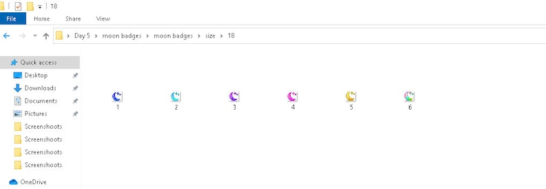 Moon Twitch sub badges / Moon Twitch emotes/ Moon badges for streamers / Moon Subscriber Badges image 4