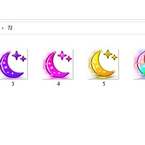 Moon Twitch sub badges / Moon Twitch emotes/ Moon badges for streamers / Moon Subscriber Badges image 6