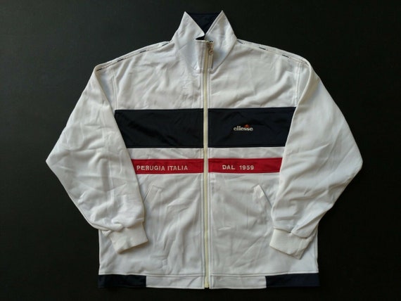 Ellesse Jacket full zip Big Spell Out Sweatshirt … - image 1