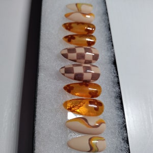 70’s Vintage Press On Nails