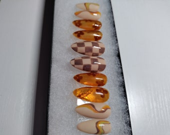 70’s Vintage Press On Nails
