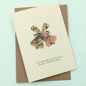 The Bells Were Ringing Out Christmas Card, Fairytale of New York The Pogues Christmas Card, A6, Blank Inside, Envelope Included