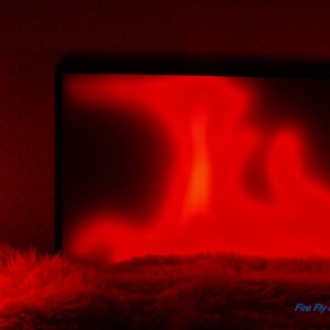 21” LED Fireplace & LED Panel With Amazing Live Animations