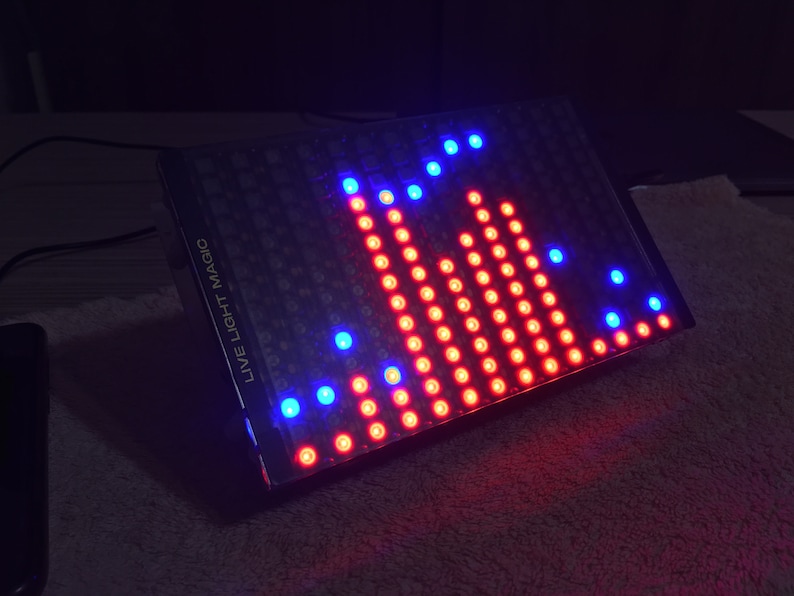 Audio Frequency LED Display. Music Visualizer. and the Story Behind It ...
