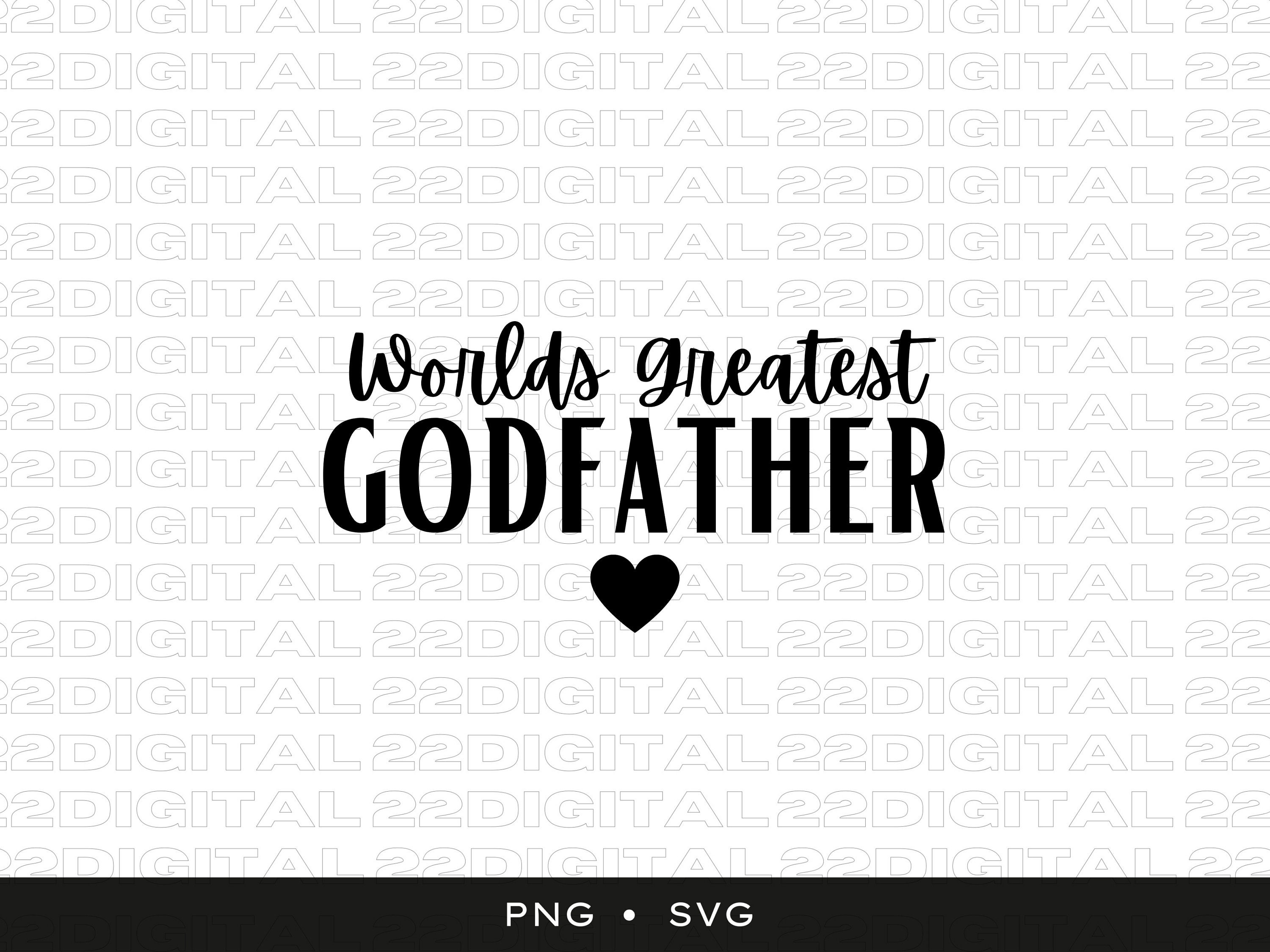 Elephant Worlds Greatest Godfather - Cedar Ornament Elephant Worlds Greatest Godfather - Cedar Ornament