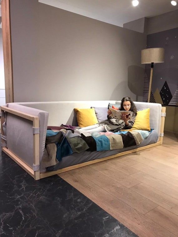 Joy Cosily Montessori Bed Double Montessori Floor Bed and Etsy Canada