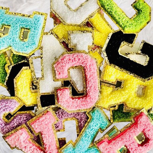 Self Adhesive Gold Letters Etsy