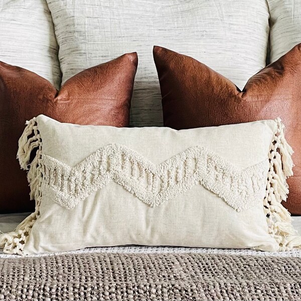 Macrame Pillow Cover Etsy