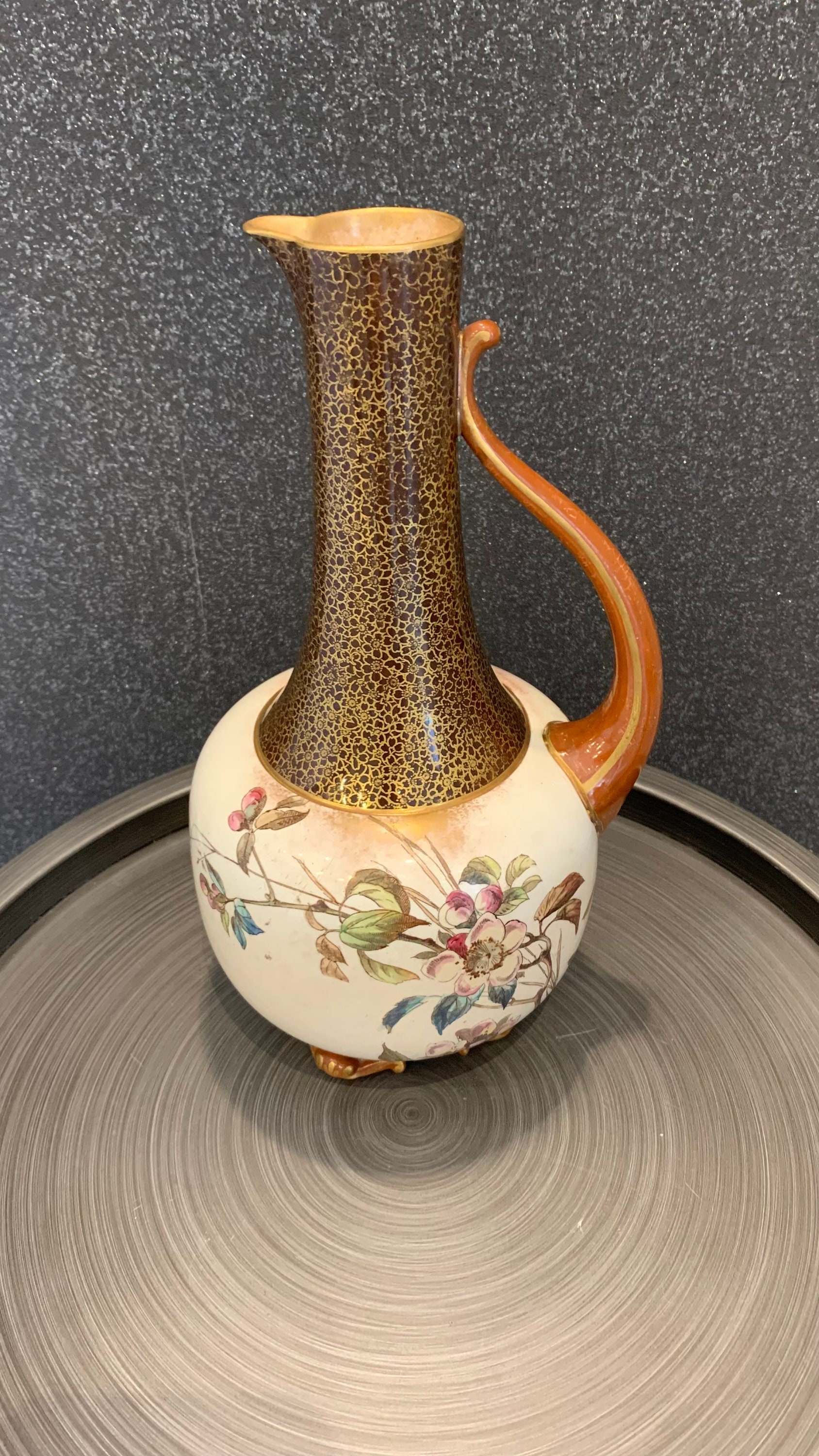 アンティーク　ドルトン・バースレム　ベース（花瓶）（イギリス） Doulton burslem vase - Etsy 日本