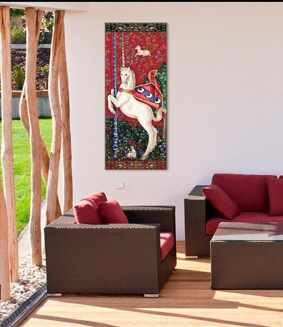 Medieval Style Tapestry Wall Hanging Etsy