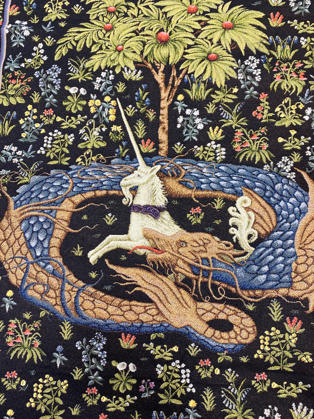 Medieval Style Tapestry Wall Hanging Medieval Style Tapestry Wall Hanging