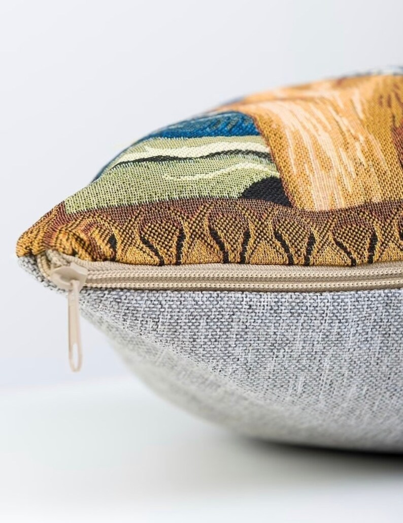 MorrisTapestry Woven Tapestry Pillow Cover - Thumbnail 4