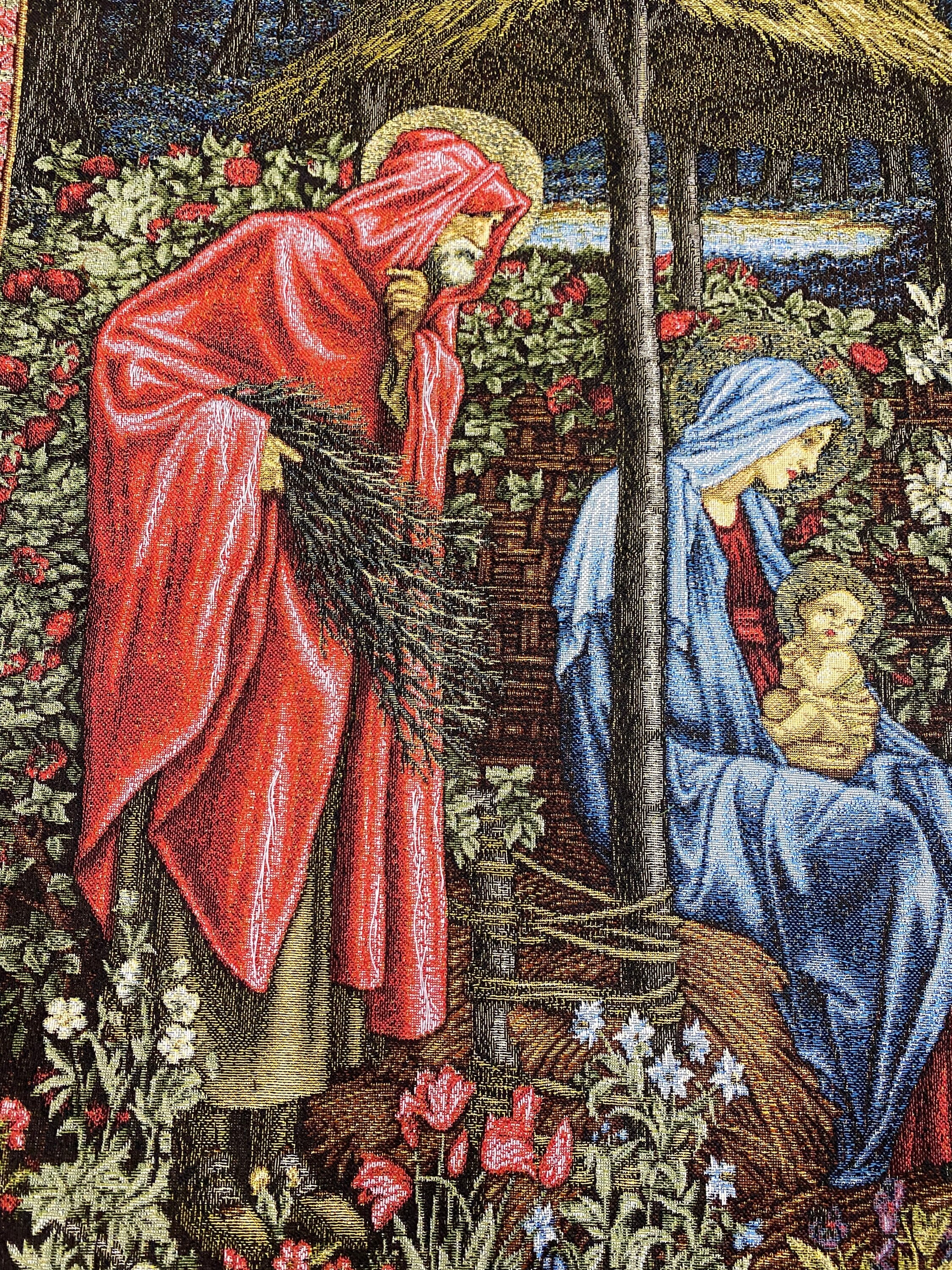William Morris Wall Hanging Tapestry: the Adoration of the Magi