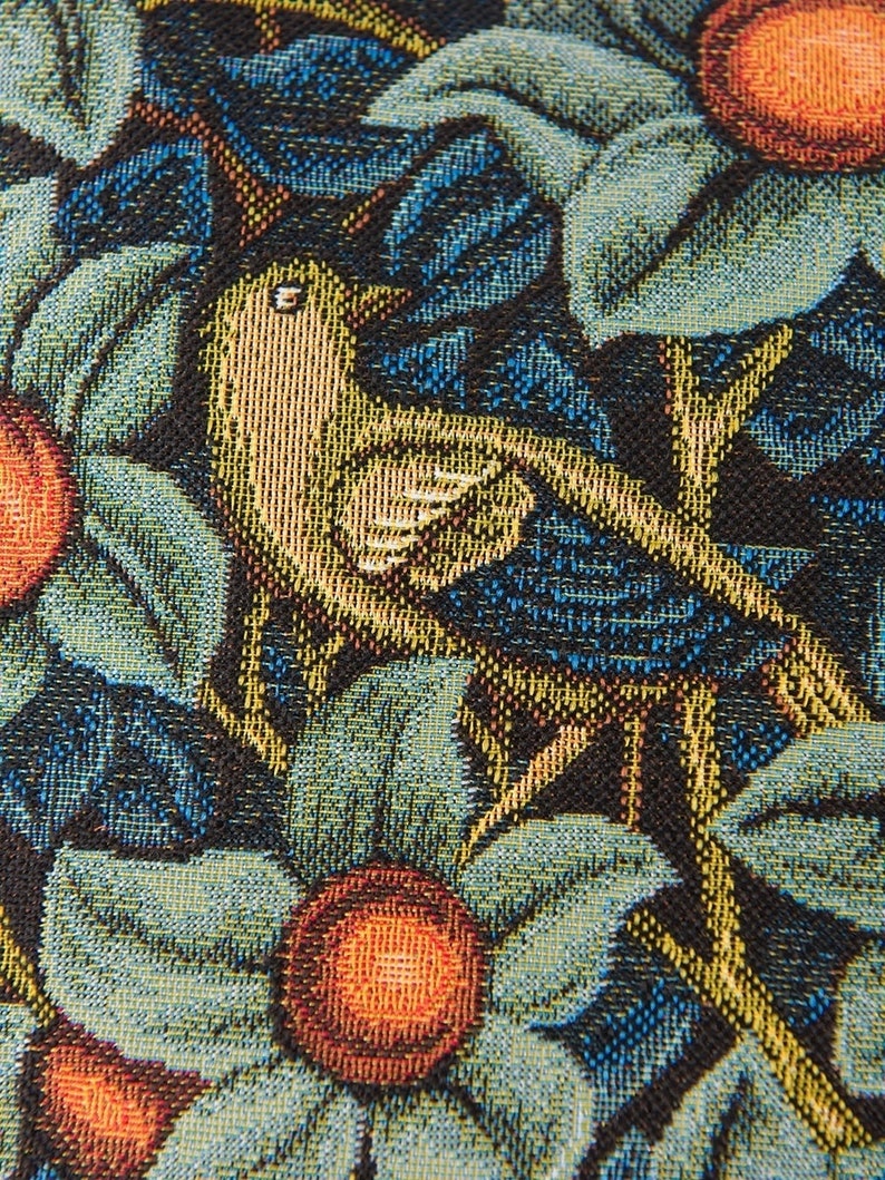 MorrisTapestry Woodpecker Tapestry Pillow Cover - Thumbnail 4