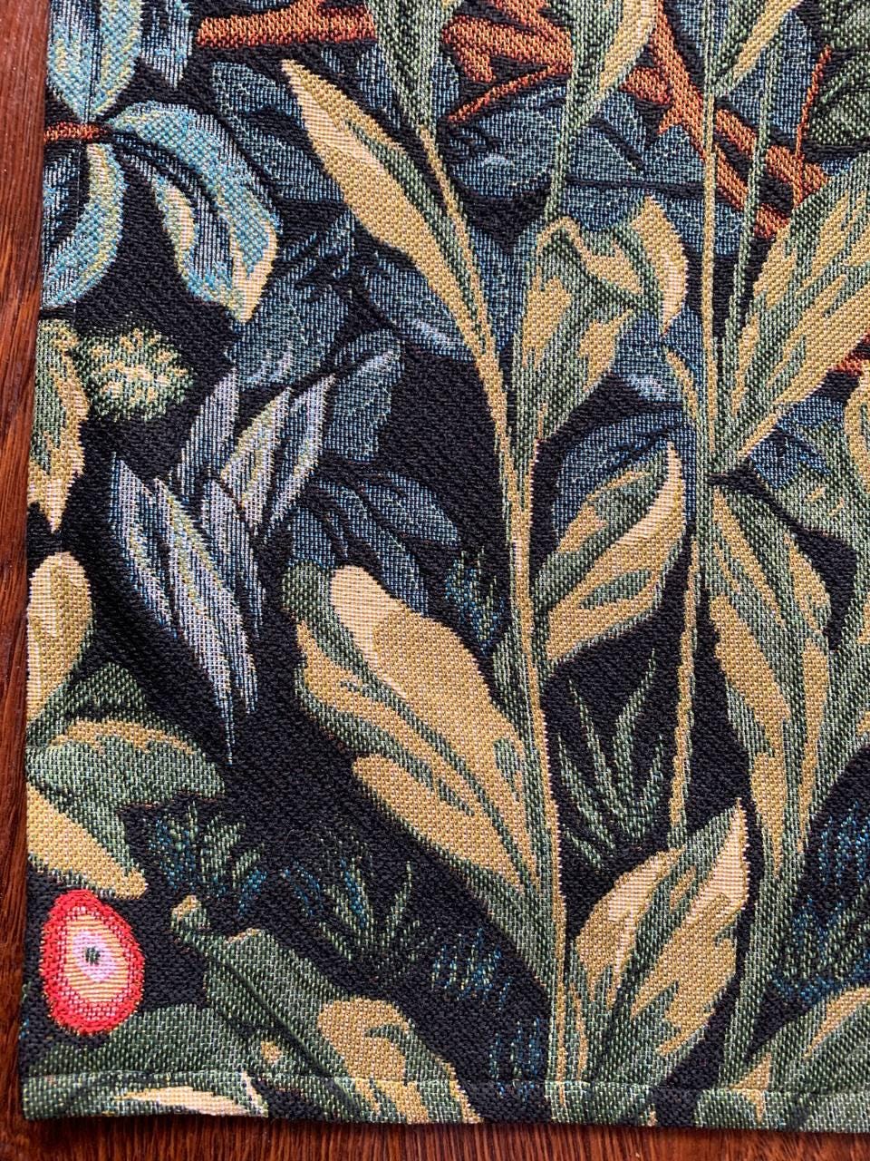 William Morris Tapestry: Magic Forest Jacquard Weaving (55x45) - Etsy