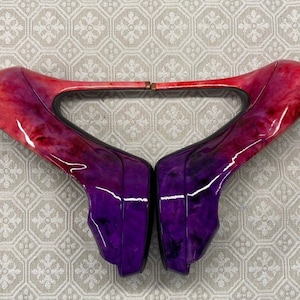 Shaving cream customizations - Patent Leather Heels and small/medium bags