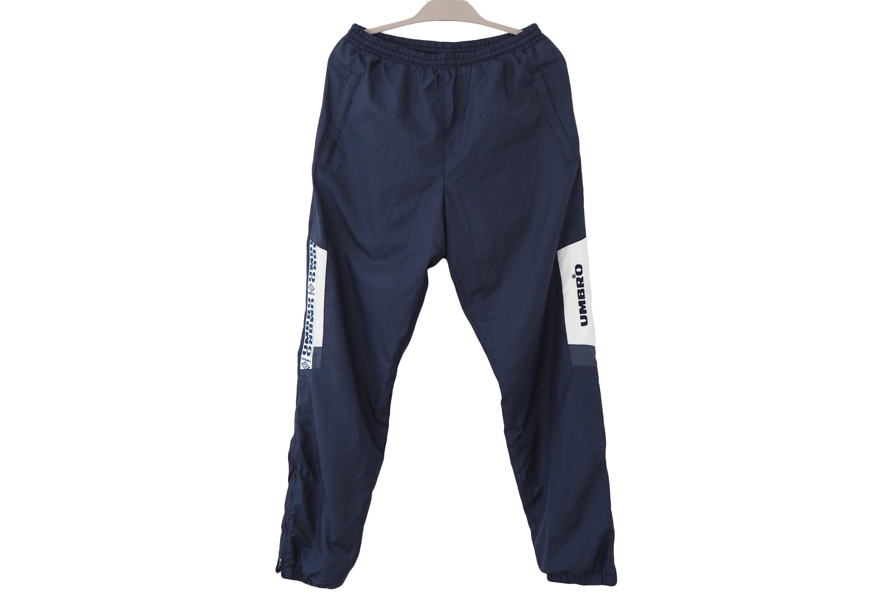 Vintage UMBRO Track Pants Size L Navy Blue 90s Retro Sport - Etsy
