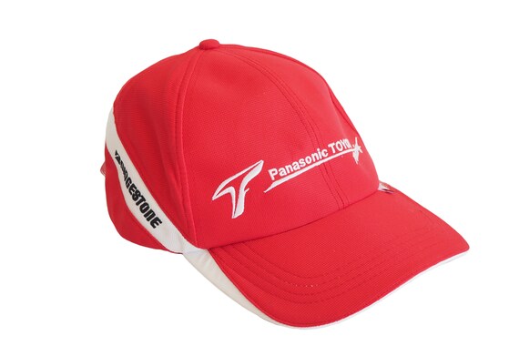 Vintage PANASONIC TOYOTA RACING Cap Big 