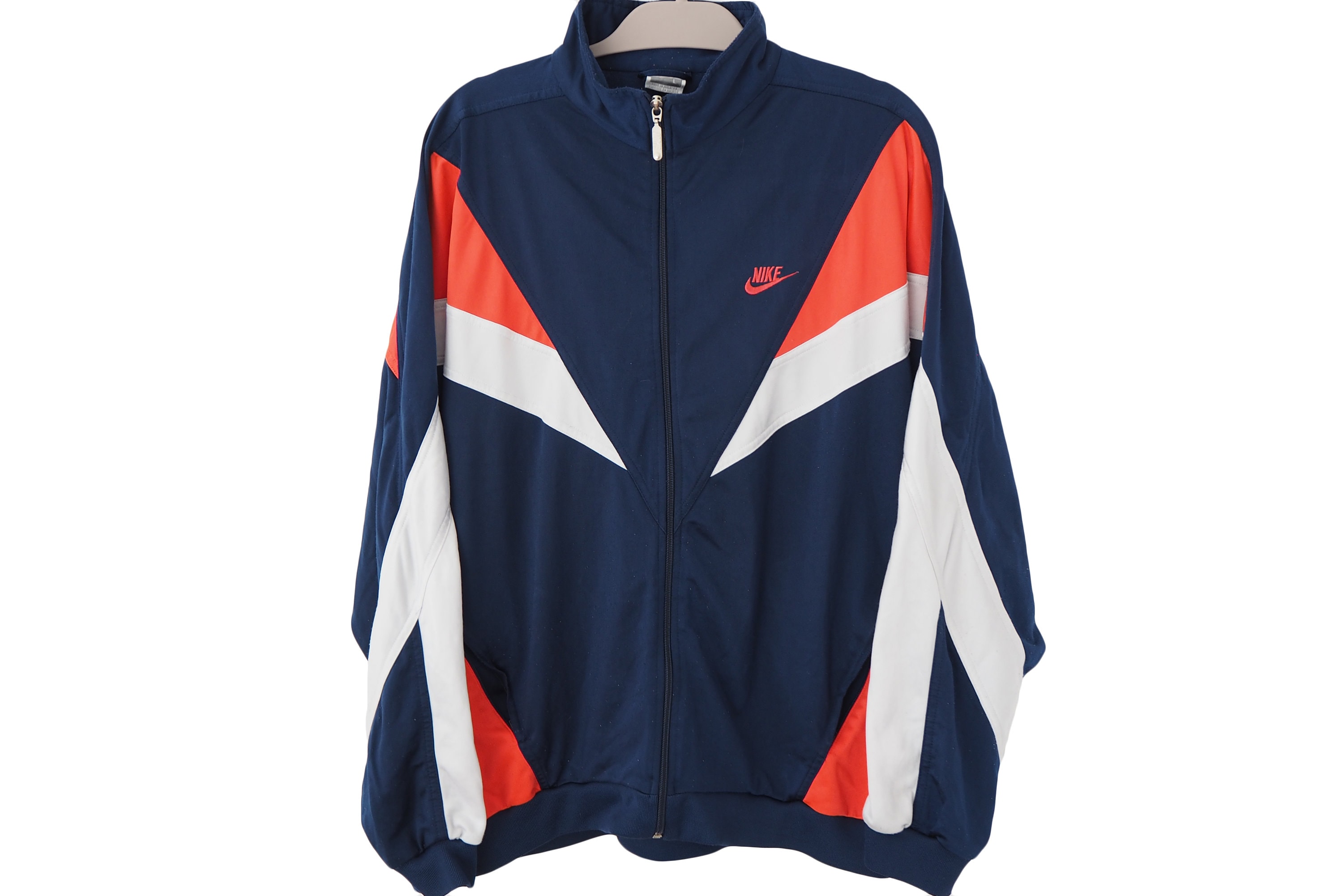 Navy Nike Jacket - Etsy