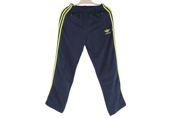 Vintage ADIDAS Track Pants Size S Navy 