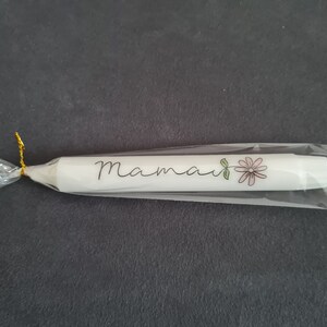 Vela de palo de mamá