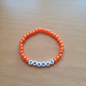 Taurus zodiac bracelet