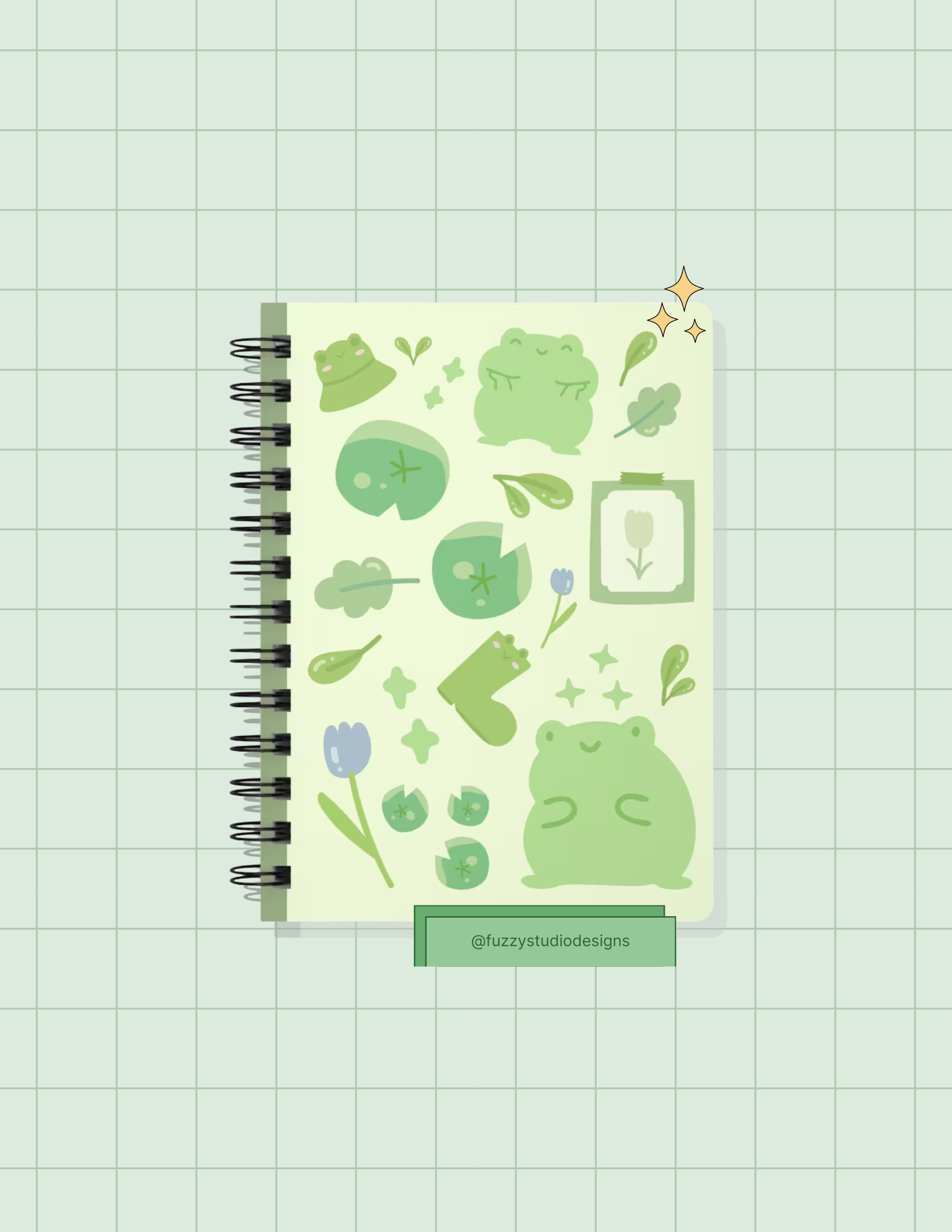 Cute A7 Spiral Notebook,kawaii Notebook,ready to Ship,adorable