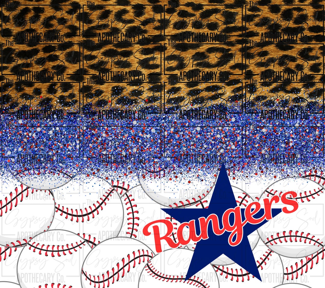 Perfect Draft Wraps Rangers Rangers Tumbler Wrap PNG - Etsy