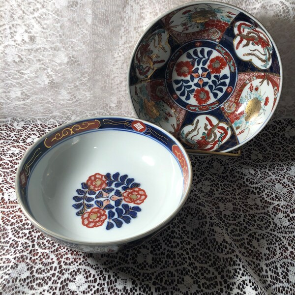 Gold Imari Bowl Etsy