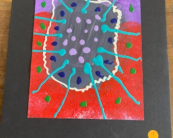 Pittura originale astratta