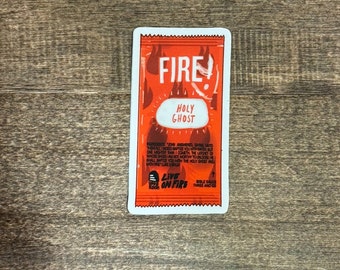 Holy Ghost Fire Sauce Sticker