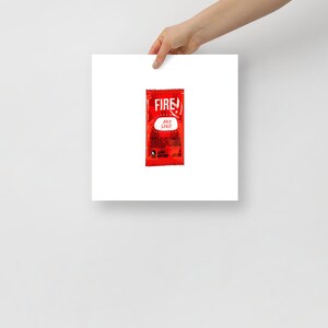 Holy Ghost Fire Print - Etsy