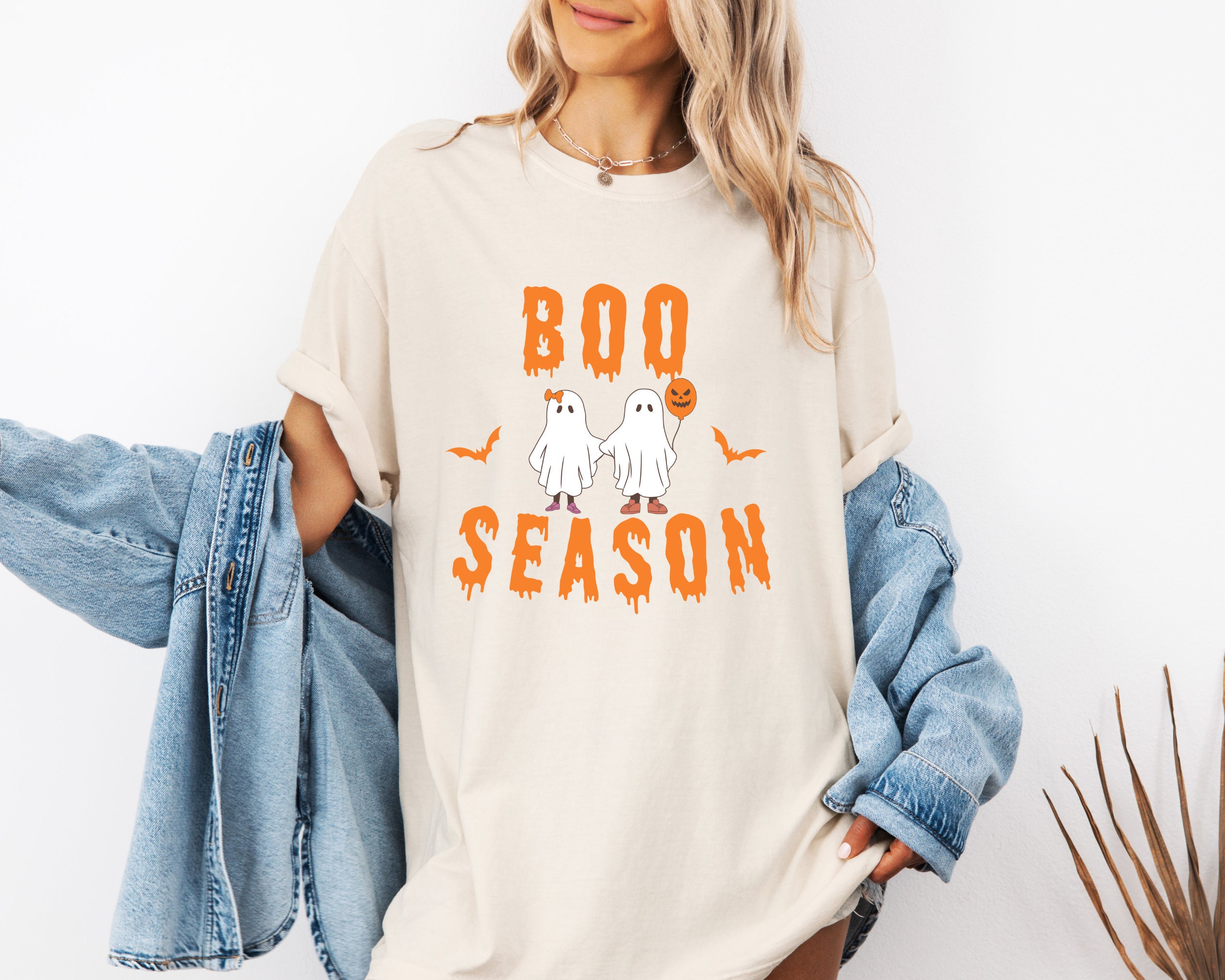 Boo Season Mod Boo Season PNG, Fall Vibes Png, Ghost PNG, Spooky Season Png, Pumpkin ...