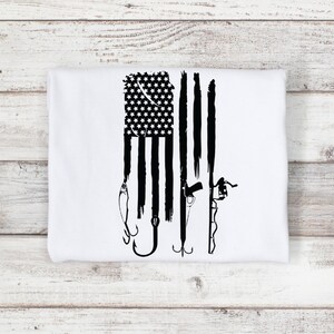 Rodfather T-Shirt, Father&#39;s Day Gift, Christmas Gift, Fishing Apparel For Him, Gift For Him, Gift For Dad, Outdoorsman Shirt