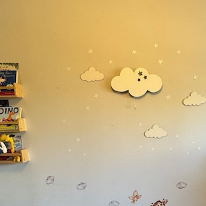 Cloud Lamp, Cloud Night Light, Nursery Decor, Baby Lamp, Nursery Night Light, Cloud Wall Lamp, Cloud Wall Art, Baby Boy Gift, Baby Girl Gift