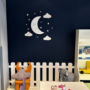 Baby Nachtlicht, Mond Lampe, Baby Zimmer Lampe, Kinderzimmer Wand Dekor, Mond Licht, Baby Geschenk, Mond Wand Dekor, Kinderzimmer Lampe, Baby Wand Licht
