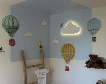 Cloud Lamp, Cloud Light, Nursery Night Light, Nursery Wall Decor, Personalized Kids Birthday Gift Baby, Nursery Wall Art, Baby Night Light