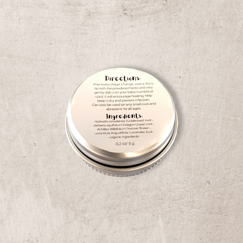 Umbilical Cord Powder Herbal Umbilical Cord Powder Drying Etsy